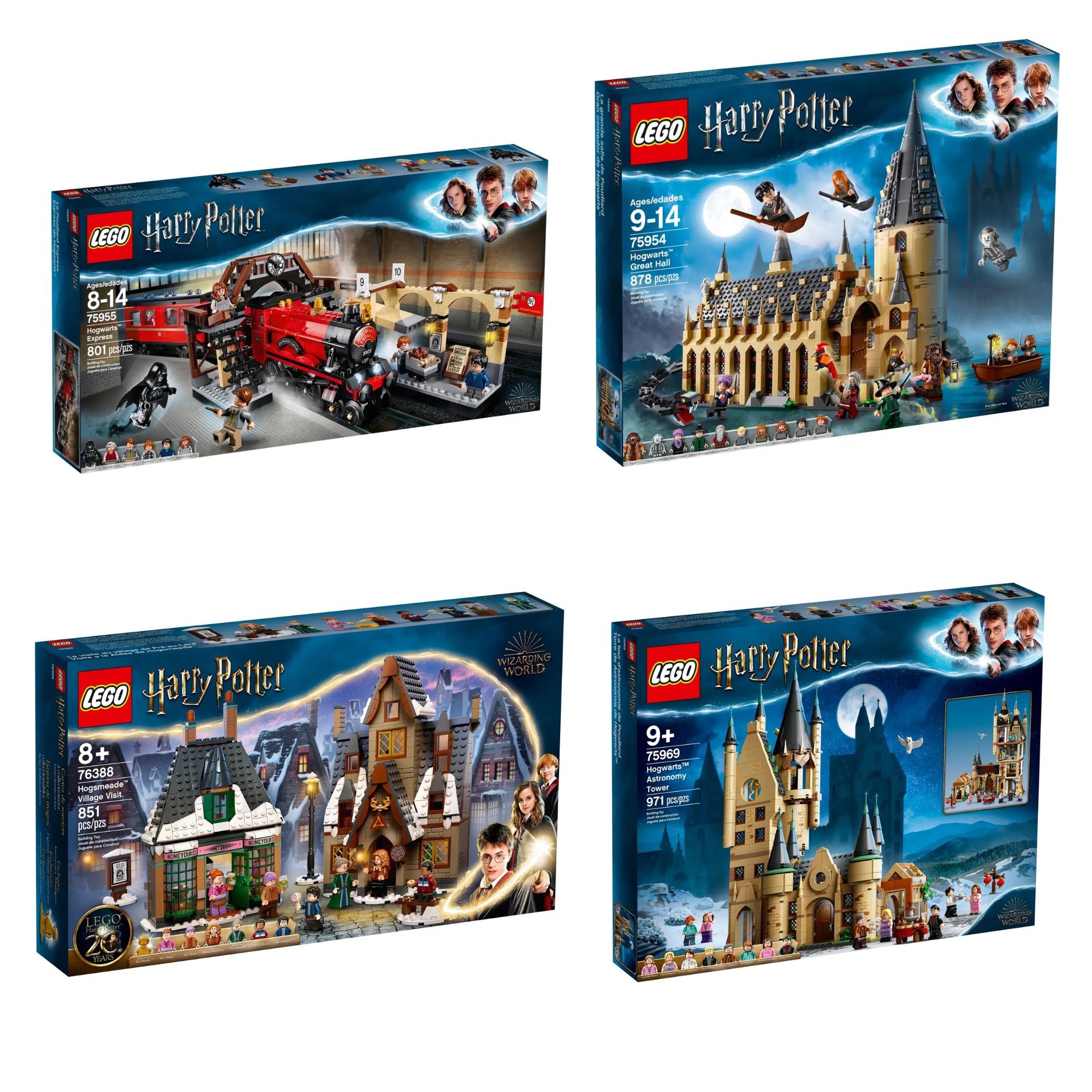 Harry Potter Lego Sets (4 Set Lot)