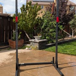 Pull Up Bar + Squat Rack 