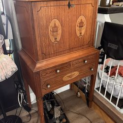 Vintage Antique Williams Kimp Furniture Co. Secretary Desk 