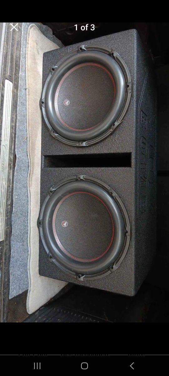 15 Inch Audio Pipe Subs In Bass Pro Box