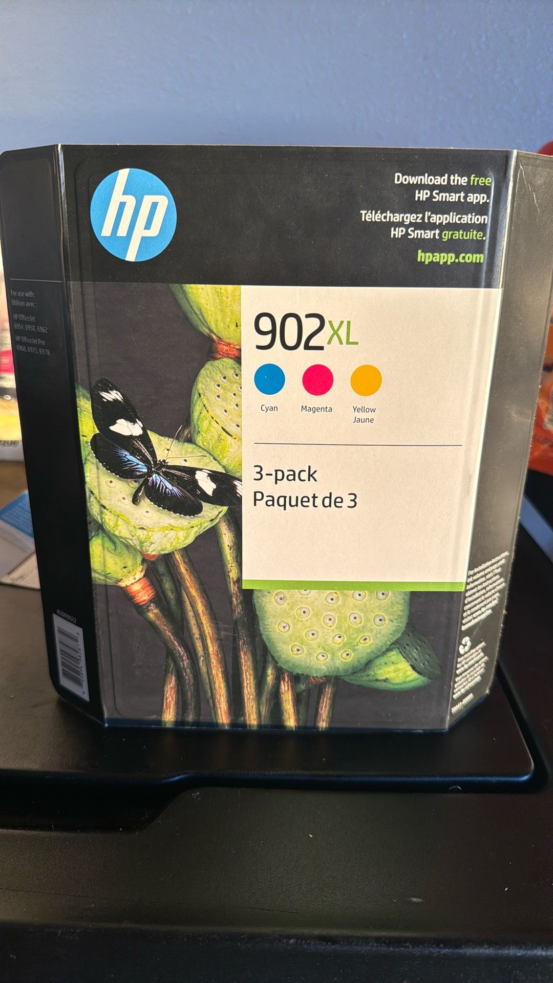 3 Pk 902 XL HP Office Jet/Pro Ink