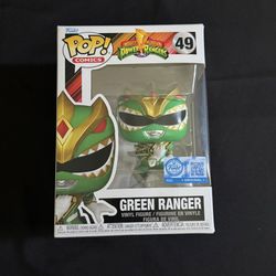 Funko Pop! Vinyl Figure Mighty Morphin Power Rangers Green Ranger #49 Exclusive