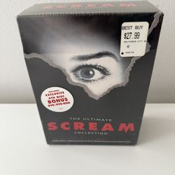 The Ultimate Scream Collection DVD (4-Disc Boxed Set) Sealed