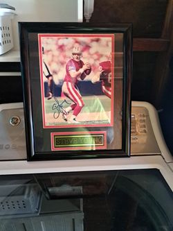 Collectibles  FOOTBALL Autoraphed STEVE YOUNG  49ERS PICTURE