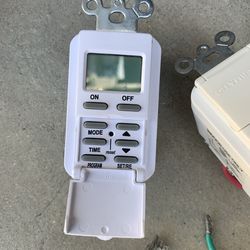 Intermatic 7 Day Programmable In Wall digital tomer