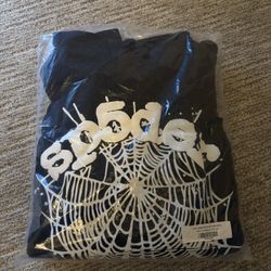 ….BRAND NEW… Sp5der Hoodie OG Web Black 