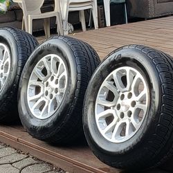 WHEELS SNOWFLAKES CHEVYS 2016 18 6x139.7mm