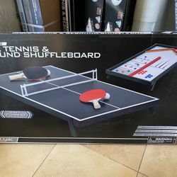 Table Tennis And Rebound Shuffle Board
