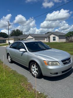 Hyundai Sonata V6 Silver Sedan