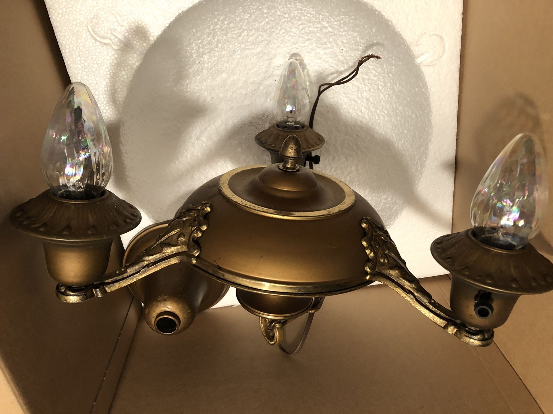 Antique light fixture