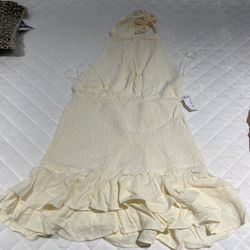  Cream Dress