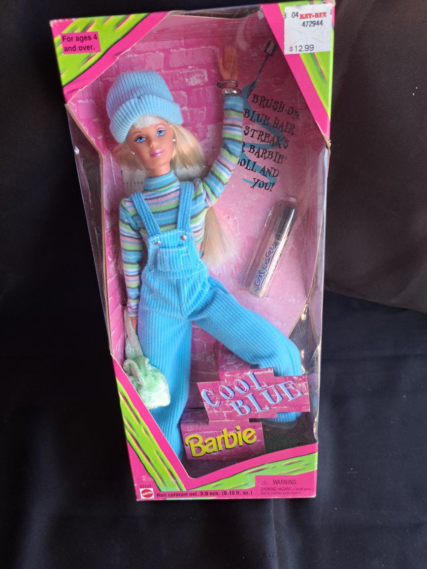 COOL BLUE BARBIE Doll Mattel 1997 NEW