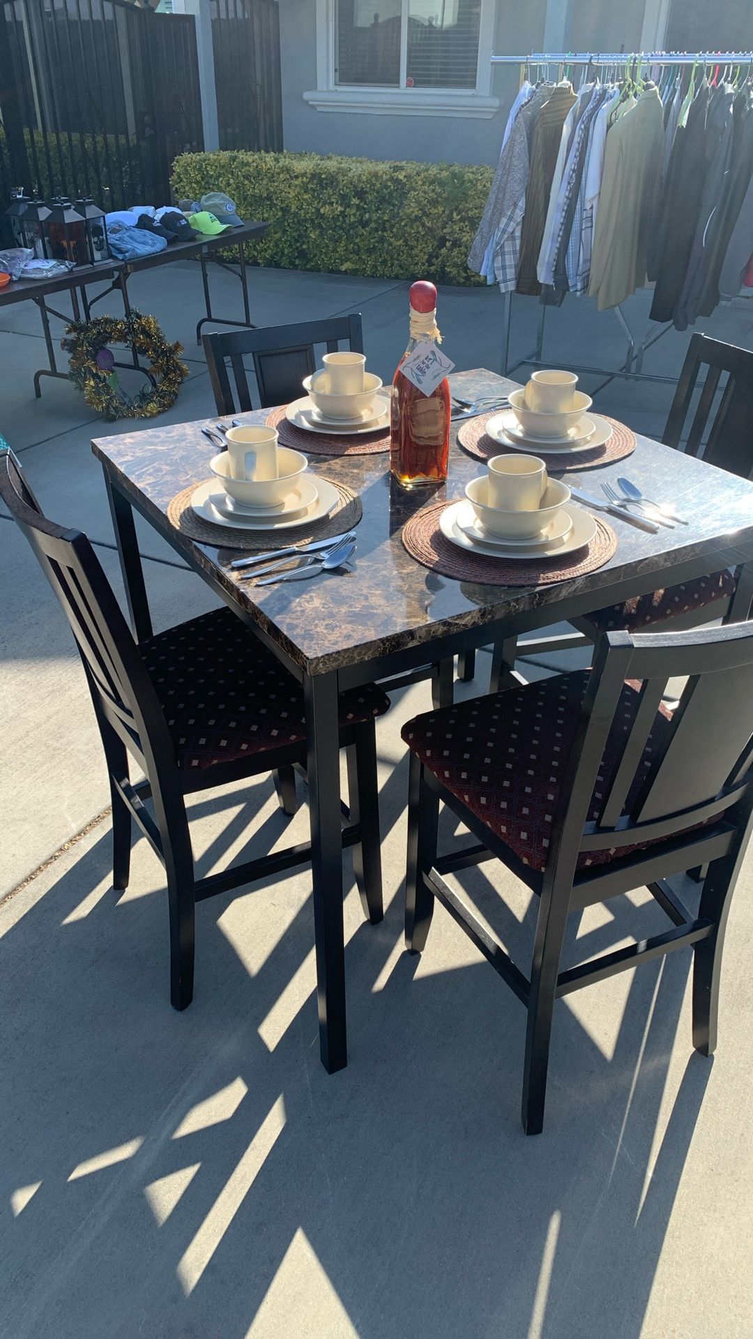 Dining Table And 4 Chairs