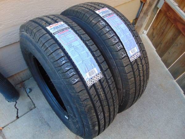 2 New LT 225 75 16 Kenda Klever H/T KR600 Tires 10PLY Date 2023
