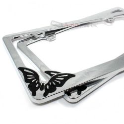 Car plate frame with butterflies 🦋