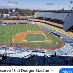 2 Dodgers TIckets 5/5 VS Atl! In The SHADE