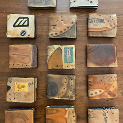 Astros Baseball Glove Wallets