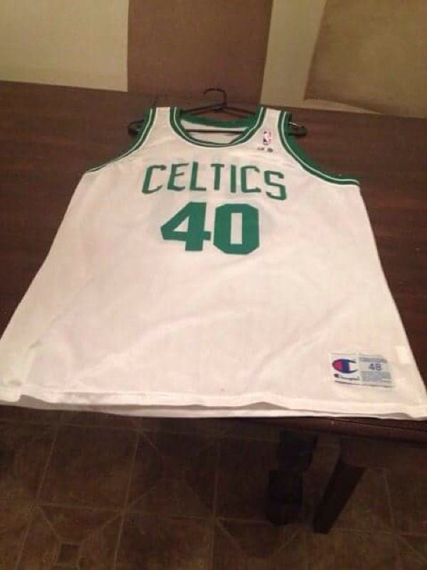 Rare Dino Radja Champion Celtics Jersey