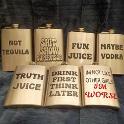 Adult Humor Flasks 