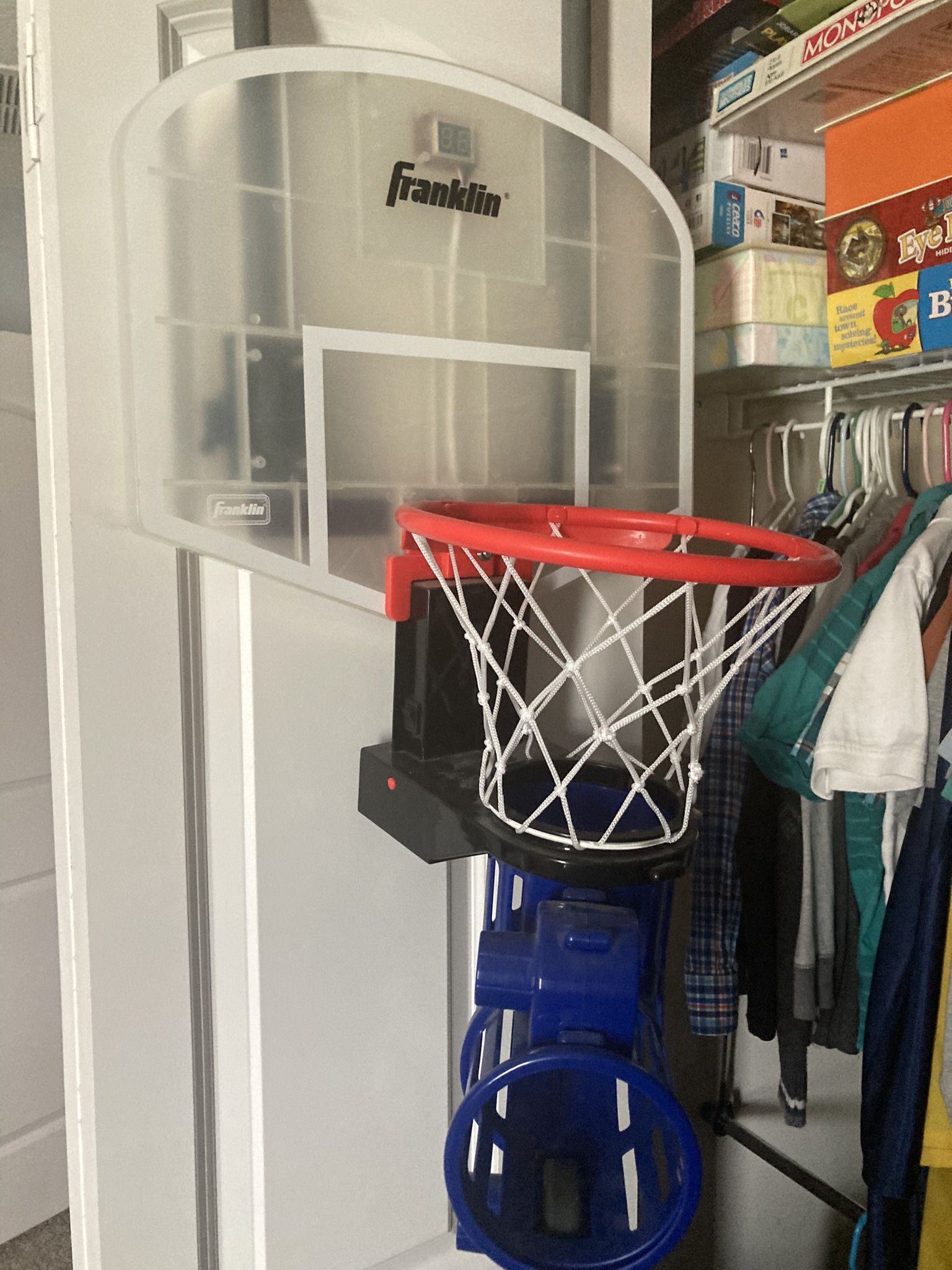 Over The Door Basketball Hoop