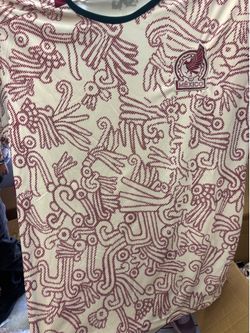 Mexico burgundy jersey