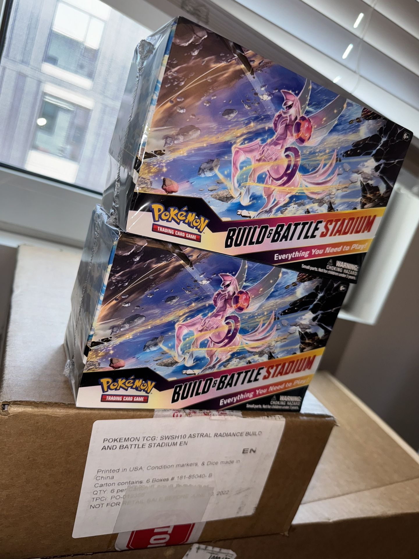 Pokemon Astral Radiance Build&Battle Stadium Box/Case