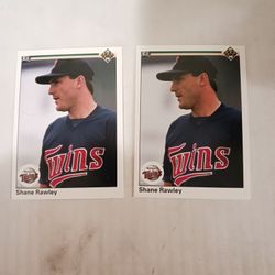 1990 Upper Deck Shane Rawley Error Card 