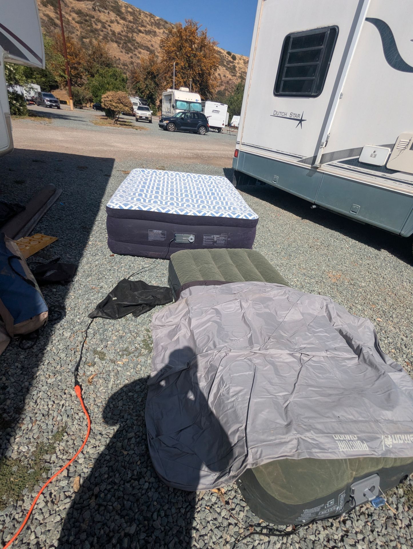 BestWay air Mattress Electric Built-in Inflator