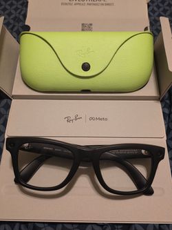 Ray Ban Meta Gen 1 with transition lenses