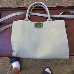 Matthew Julian Two-Tone Satchel
