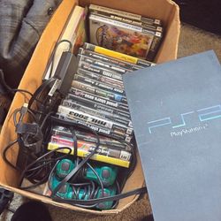 Ps2 With Games 