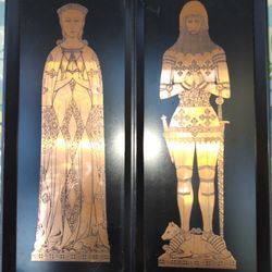 Vintage copper etchings by Etchmaster 