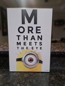 Minions "More Than Meets the Eye" Wall Art 💛