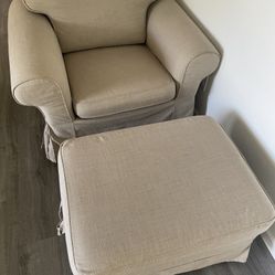 Sofa Chair And Ottoman