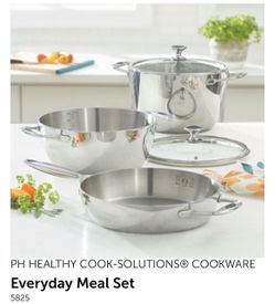 PH HEALTHY COOK-SOLUTIONS® COOKWARE Everyday Meal Set. (5825)