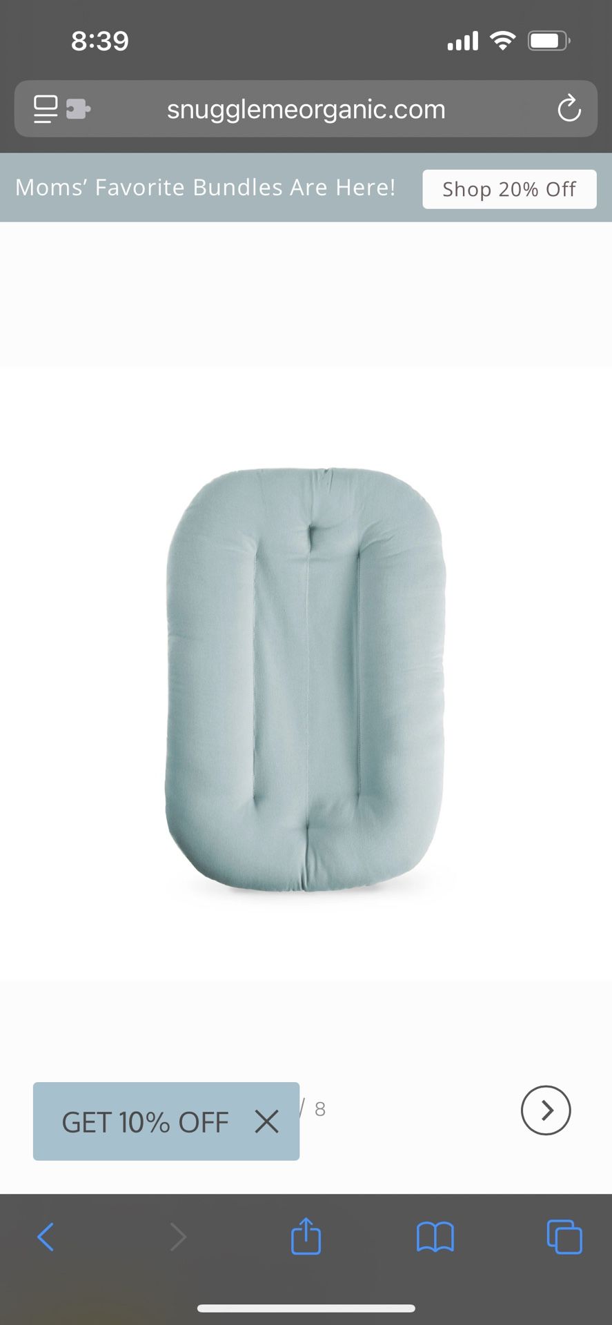 Snuggle Me Organic