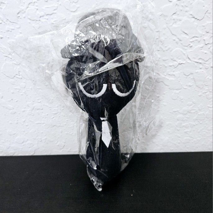 Sprunki Incredibox black plush plushie plushies plushy stuffed animal toy gift 20cm new