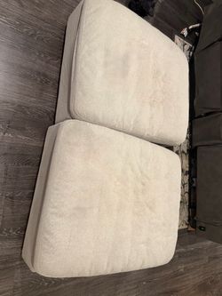 Pair of Thomasville Modular Fabric Ottomans