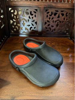 Crocs On The Clock Work Slip On
