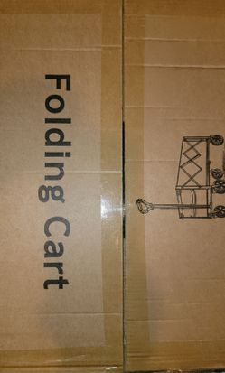 Foldable cart