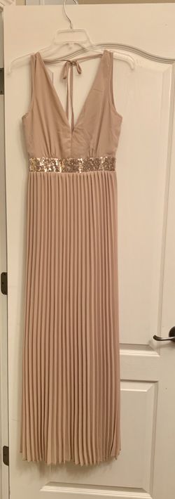 Nude Lulus maxi dress