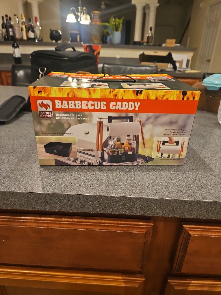 Barbecue Caddy & Burger Press