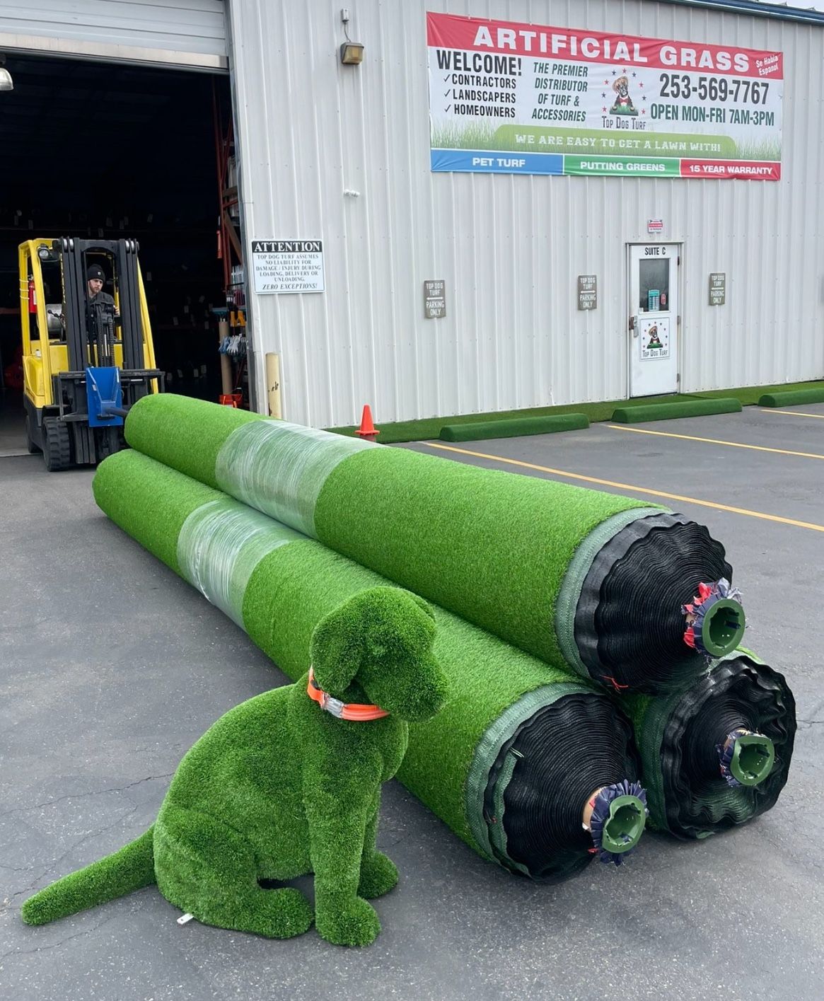 Synthetic Grass New 15’x20’ Roll 300 Sqft 