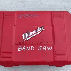 Milwaukee Deep Cut Band Saw Manual Included