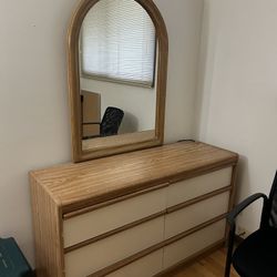 Dresser with Mirror