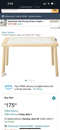 Children’s Table Sensory table