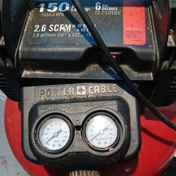 Port cable air compressible