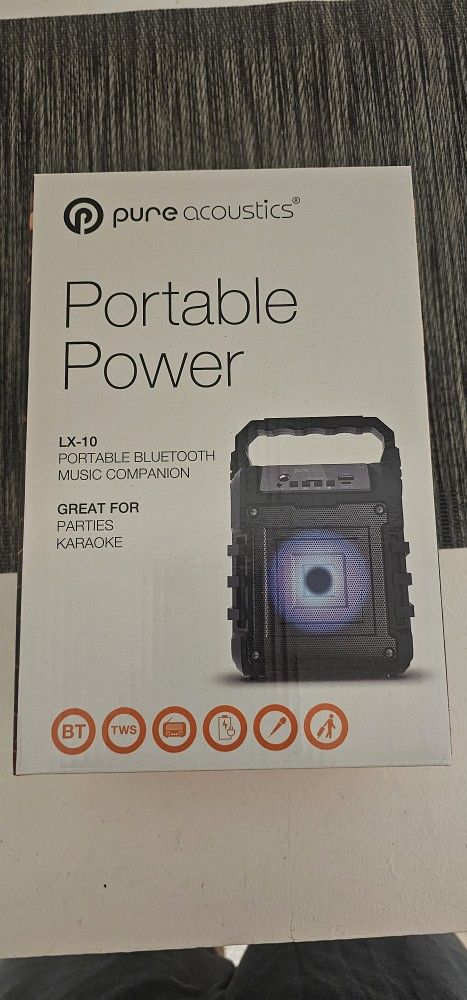 Pure Acoustics Lx-10 Bluetooth Speaker