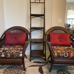 RATAN  FURNITURE  SET