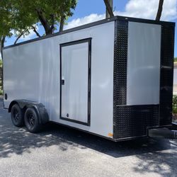 Brand New 7x16 Enclosed Trailer 